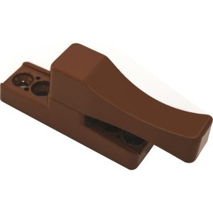 Açık kahverengi PVC pencere çocuk emniyet kilidi